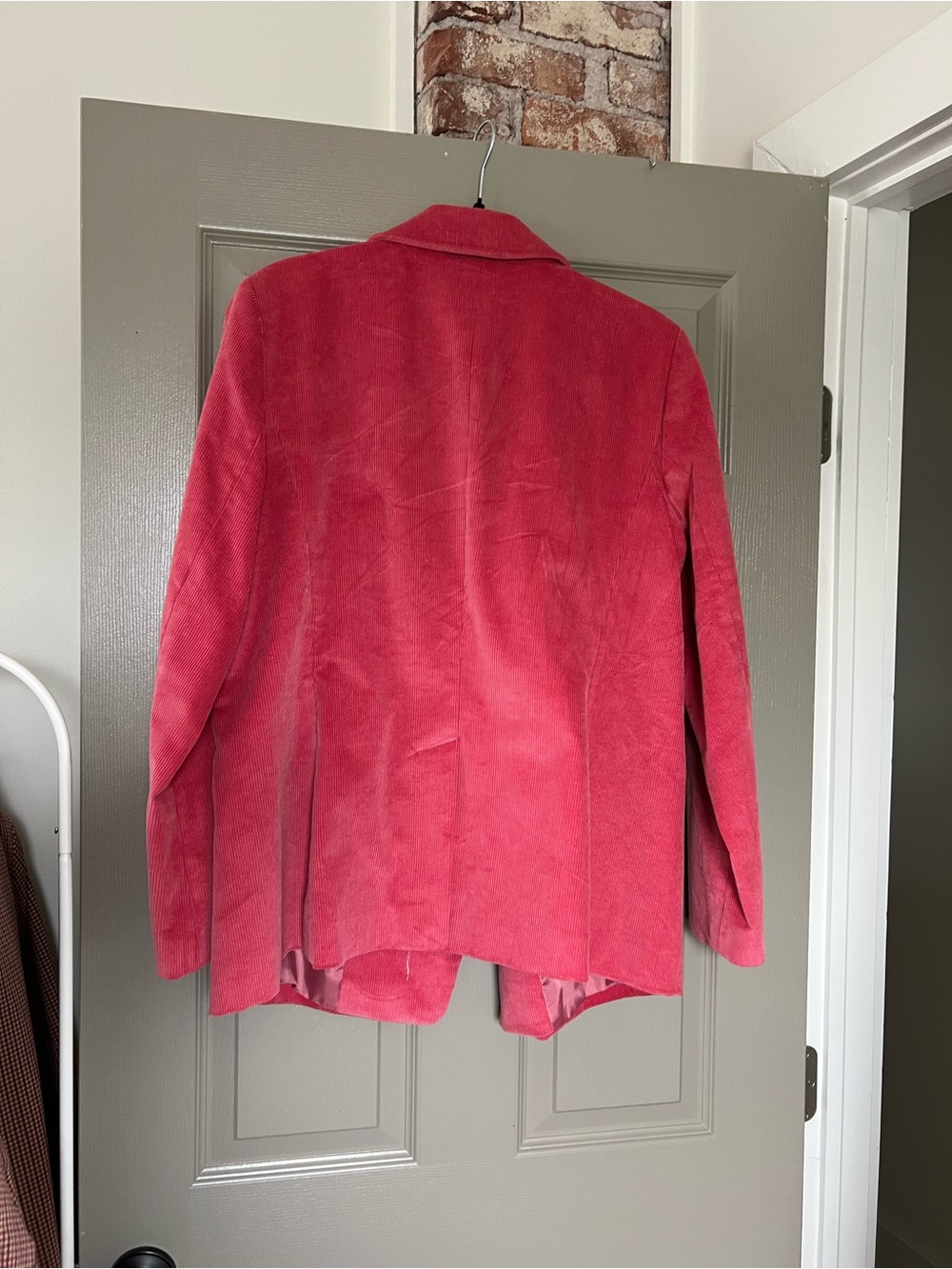 Talbots Rose Pink Corduroy Blazer Jacket - Picture 2 of 2
